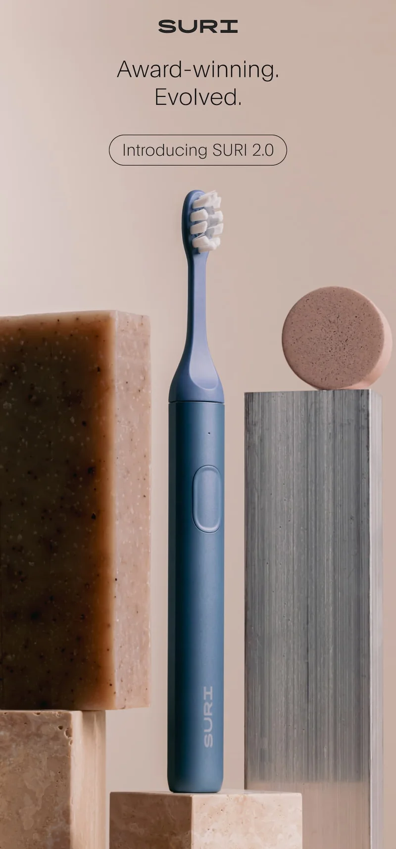 Award-winning. | Evolved. | Introducing SURI 2.0