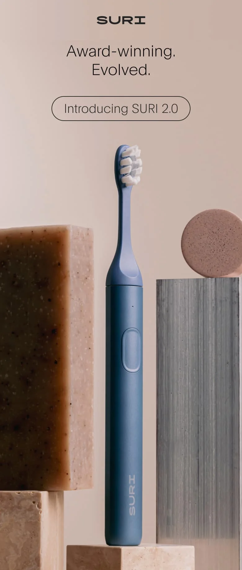 Award-winning. | Evolved. | Introducing SURI 2.0