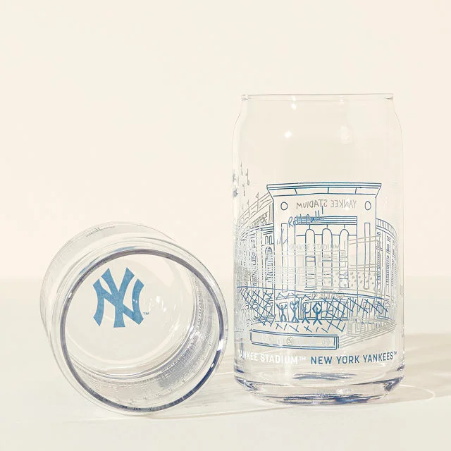 MLB Stadiumscape Can-Shaped Glasses - Set of 2