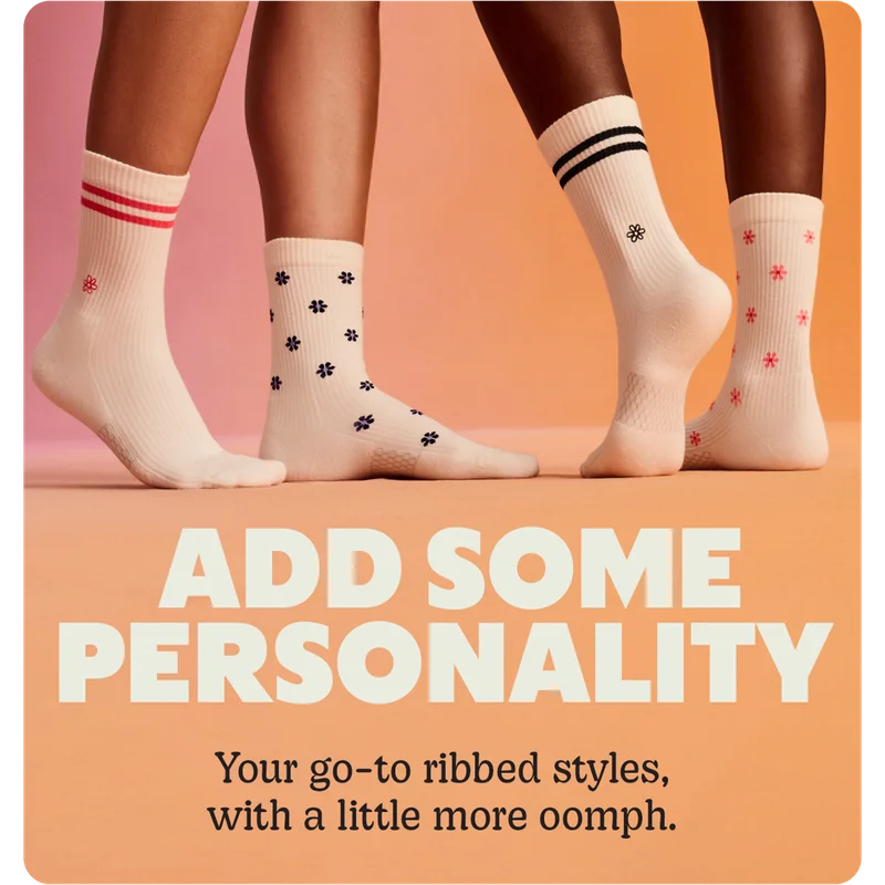 ADD SOME PERSONALITY | Your go-to ribbed styles, with a little more oomph.