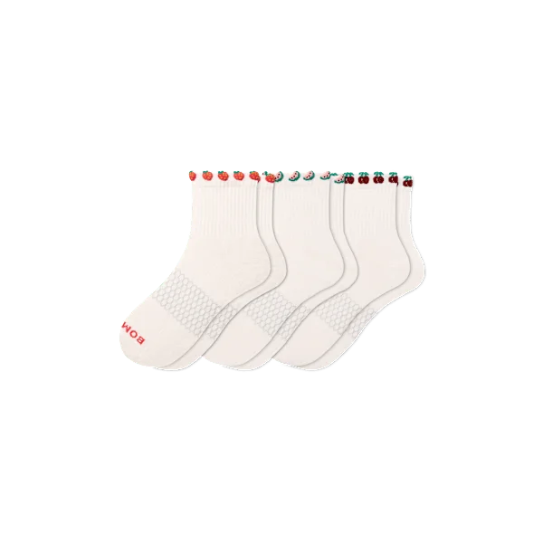 Women's Farmer's Market Quarter Sock 3-Pack