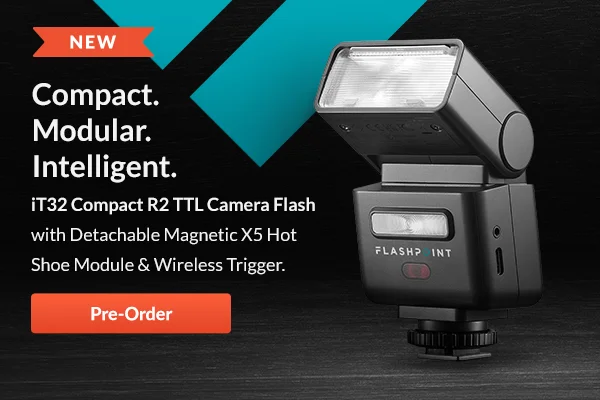 Flashpoint iT32 Compact R2 TTL Camera Flash - Pre-Order