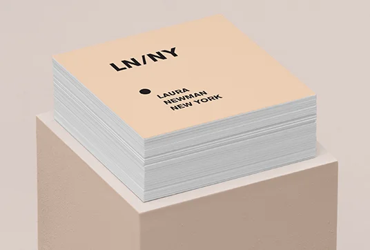 SQUARE BUSINESS CARDS