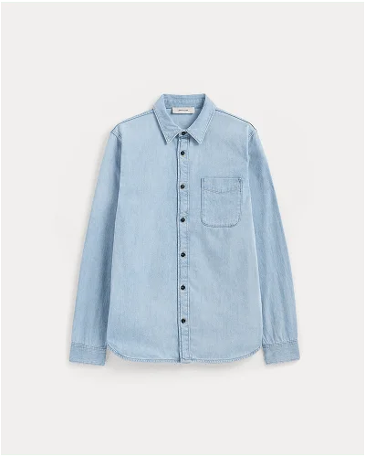 [Image]The Denim Shirt | Light Indigo