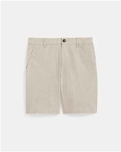 [Image]The Seersucker Short | Trench Coat Khaki / Natural
