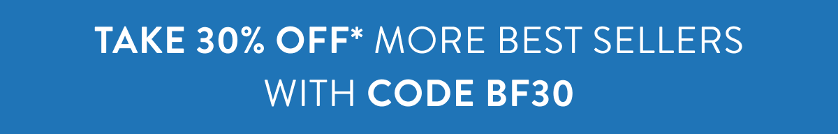 Take 30% off with Code discount code