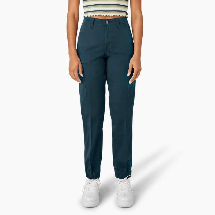 Women's High Rise Fit Cargo Jogger Pants