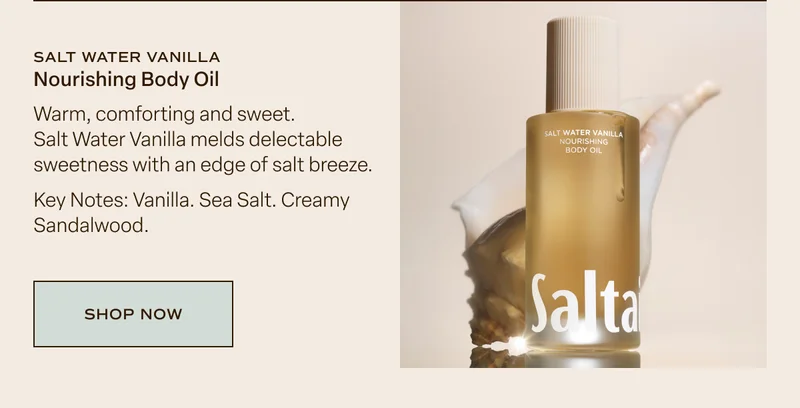 Salt Water Vanilla Nourishing Body Oil