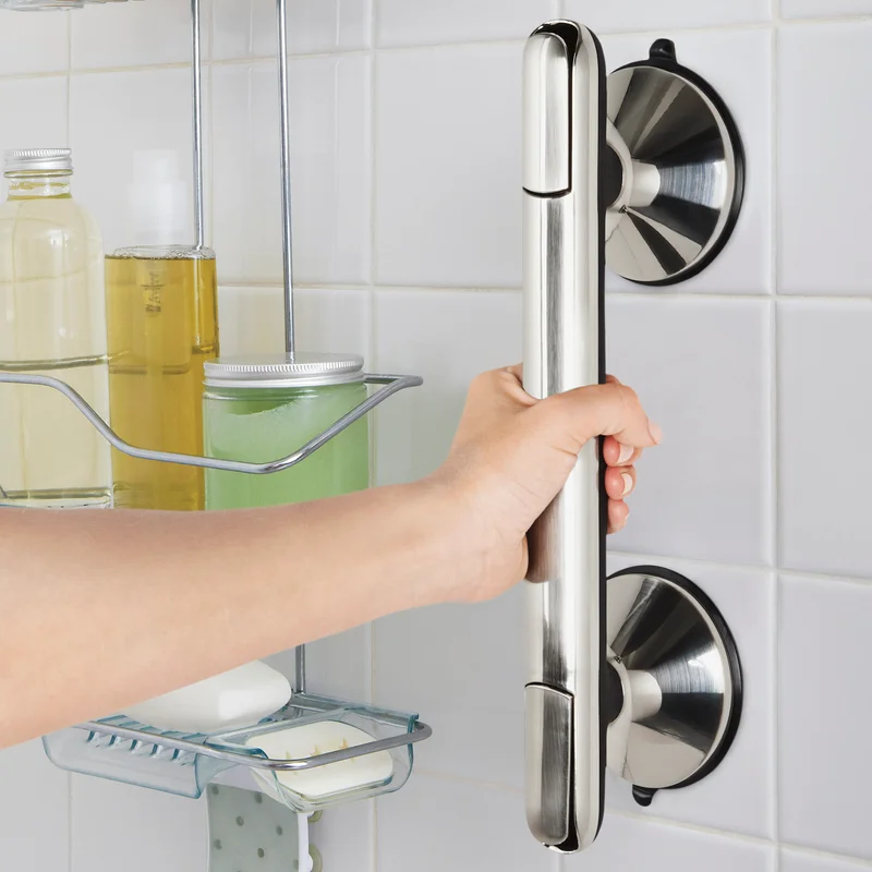 Image of Suction Grip Bar - Brushed Nickel