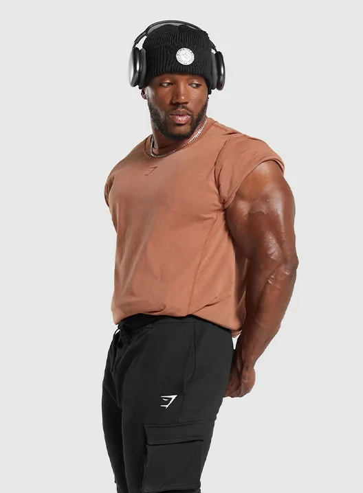 HERITAGE WASHED T-SHIRT - Canyon Brown