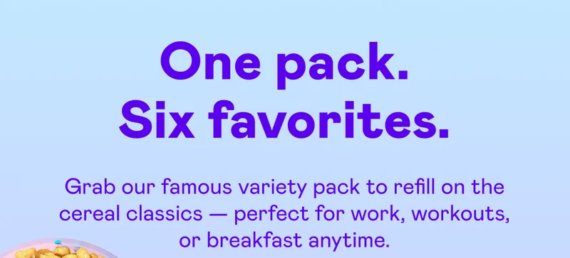 One pack. Six favorites.