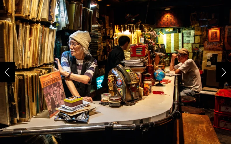 Drummer Naohisa Yokota opened Jazz in Rokudenashi in Kyoto nearly 50 years ago.