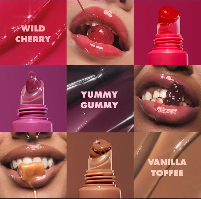 Wild Cherry, Yummy Gummy, Vanilla Toffee
