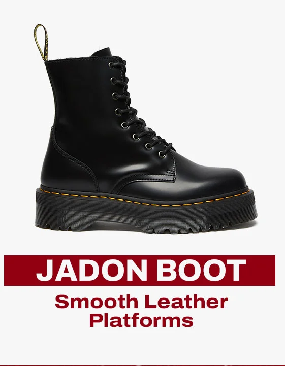 Jadon Boot Smooth Leather Platforms