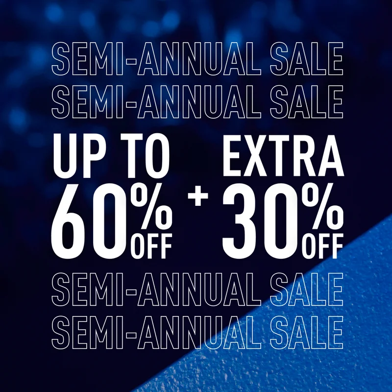UP TO 60% OFF + EXTRA 30% OFF