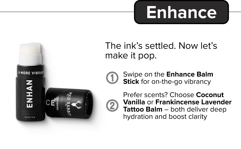 Enhance  The ink’s settled. Now let’s make it pop.