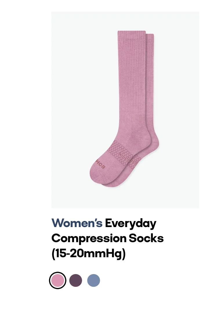 Women's Everyday Compression Socks (15-20mmHg)