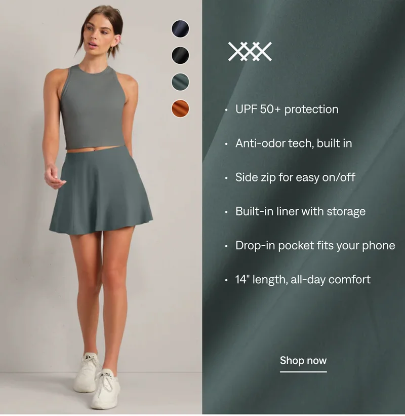 Mirage Skort features