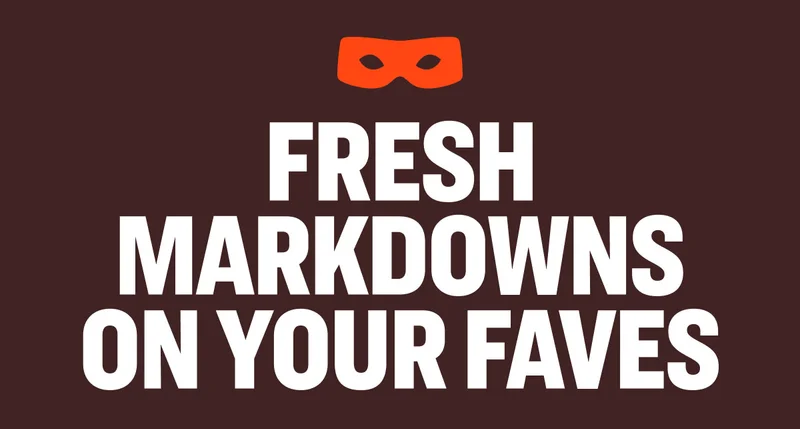 Fresh Markdowns on Your Faves