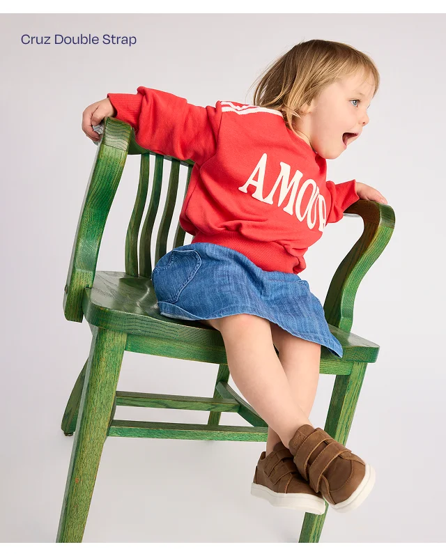 Cruz Double Strap Toddler Sneaker - Image
