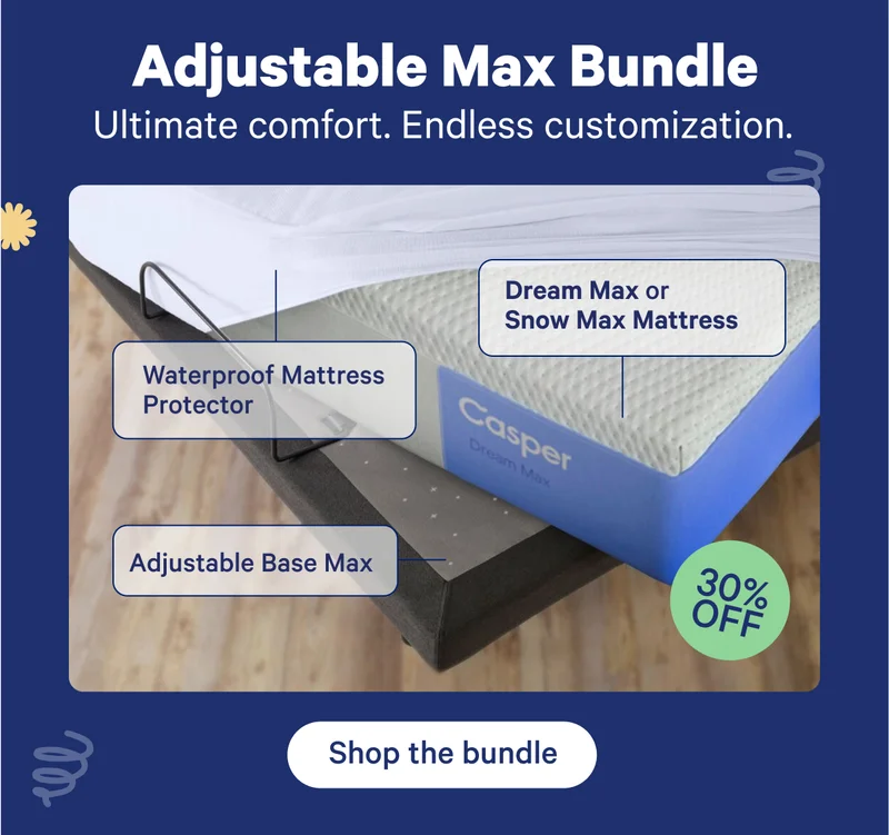 Adjustable Max Bundle; Ultimate comfort. Endless customization.