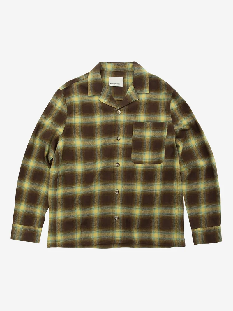 Image of Magic Castles Cisco Shirt - Chestnut Check