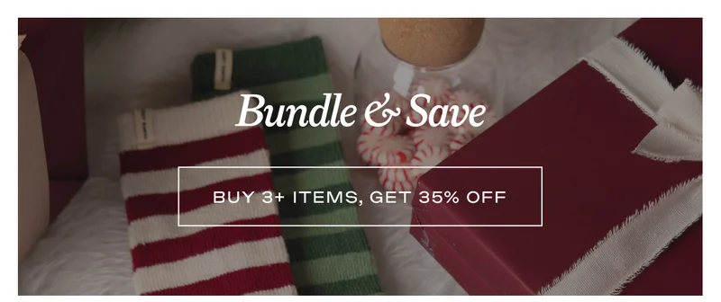 Buy 3+ Items, Get 35% Off
