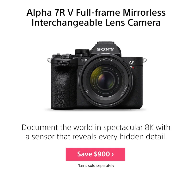 Alpha 7R V | Save
