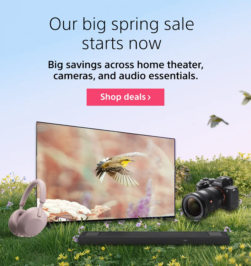 Our big spring sale starts now | Shop deals