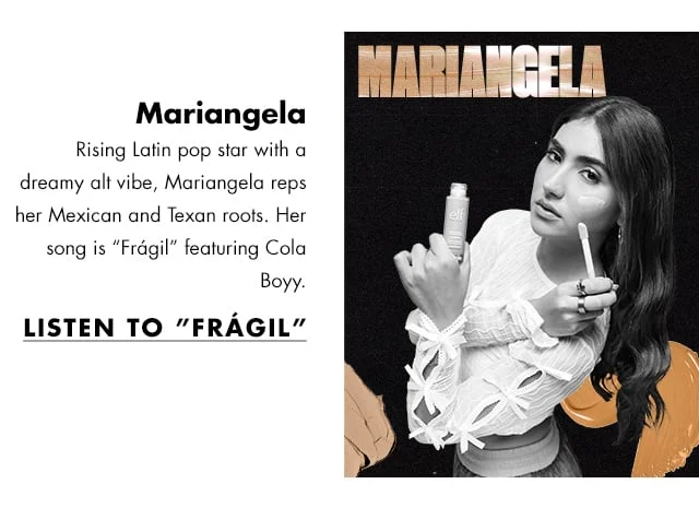 Mariangela - Listen to ''fragil'' Mariangela - Listen to ''fragil''
