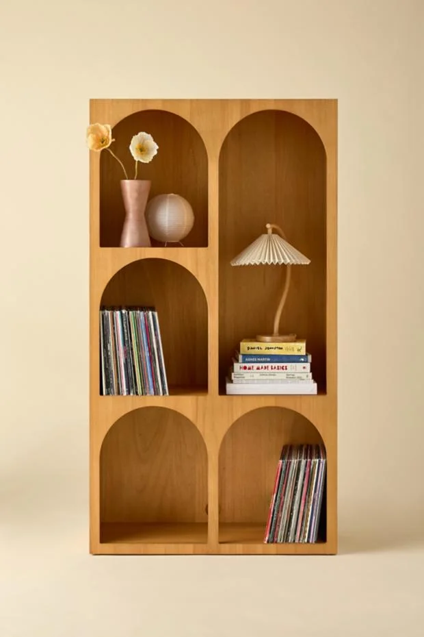 Alva Arch Cutout Bookshelf