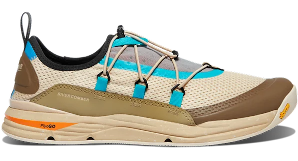 Pictured: Rivercomber in Sand/Bluebird - Available in Men's and Women's