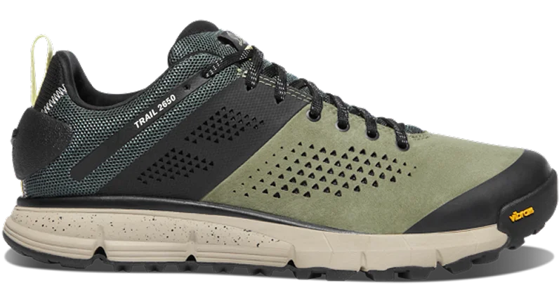 Pictured: Trail 2650 in Oil Green/Jet Black - Available in Men's and Women's