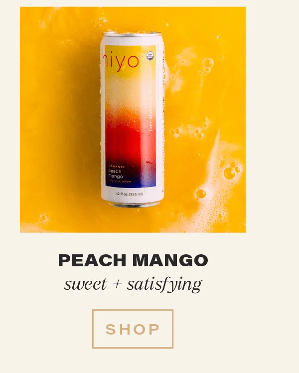 PEACH MANGO (sweet + satisfying) [SHOP]