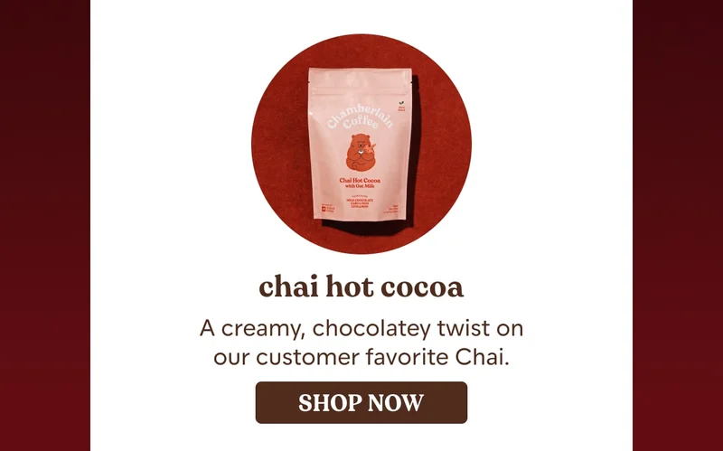 happy valentine's day love chamberlain coffee