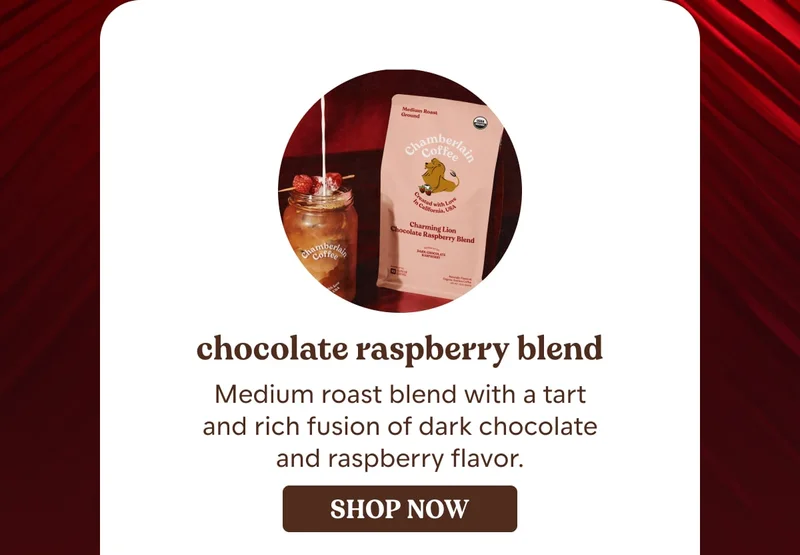happy valentine's day love chamberlain coffee