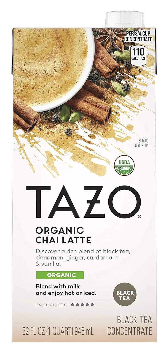 Image of Tazo Organic Chai Latte Black Tea Concentrate