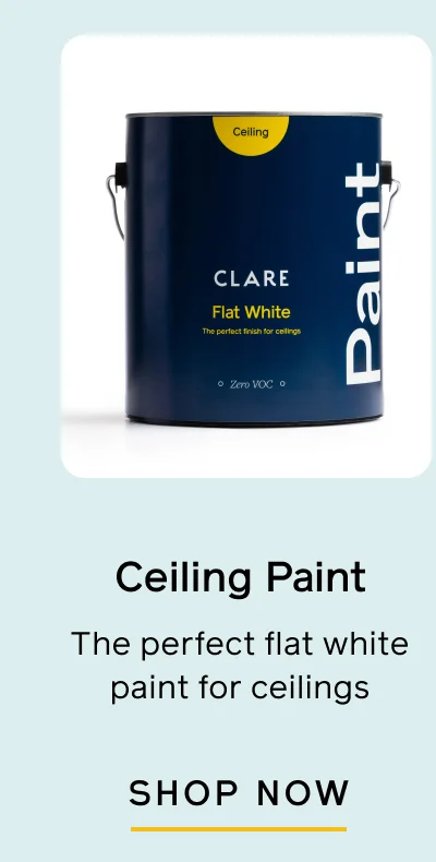 Ceiling Paint: The perfect flat white paint for ceilings. SHOP NOW