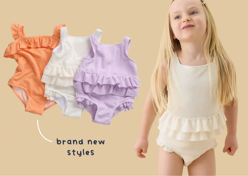 Frilled Swimsuit