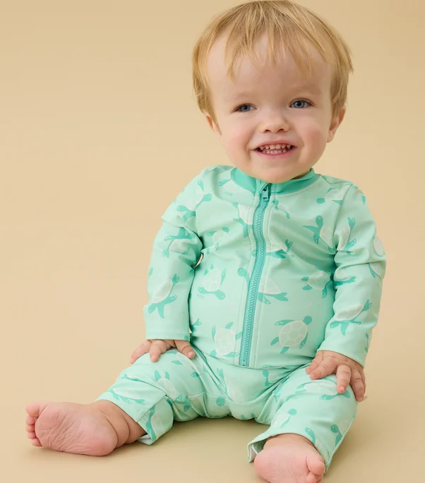 Sea Turtle One-Piece Rashguard