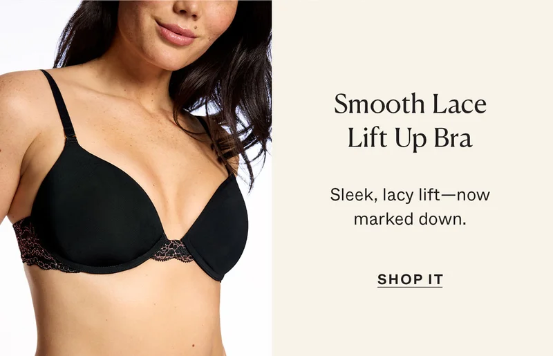Smooth Lace Lift Up Bra