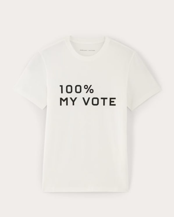 [Image] The Voter Tee in Essential Cotton | White