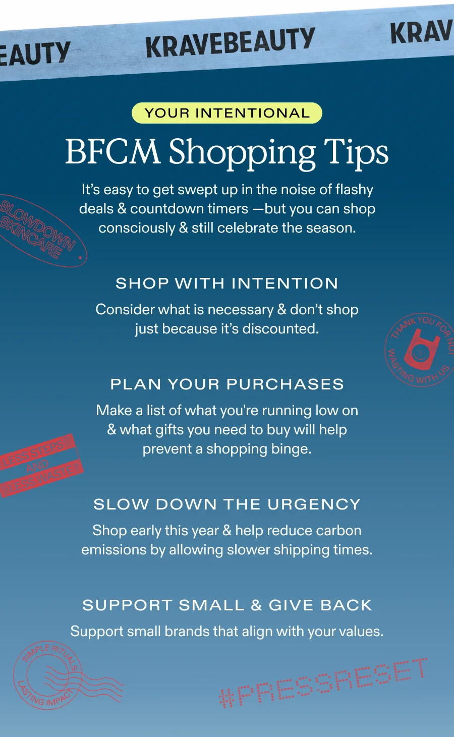 Your intentional BFCM shopping tips