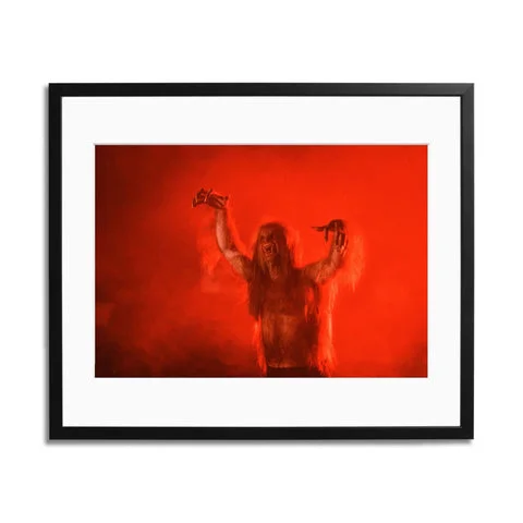 Ozzy Osbourne Bark at the Moon Framed Print