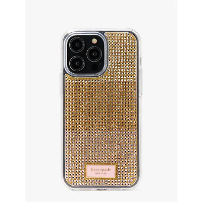 Rock Candy Rhinestone Embossed iPhone 14 Pro Max Case