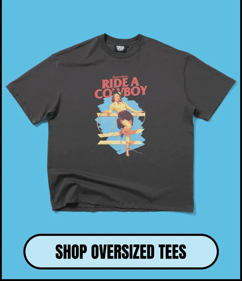 Shop oversized tees