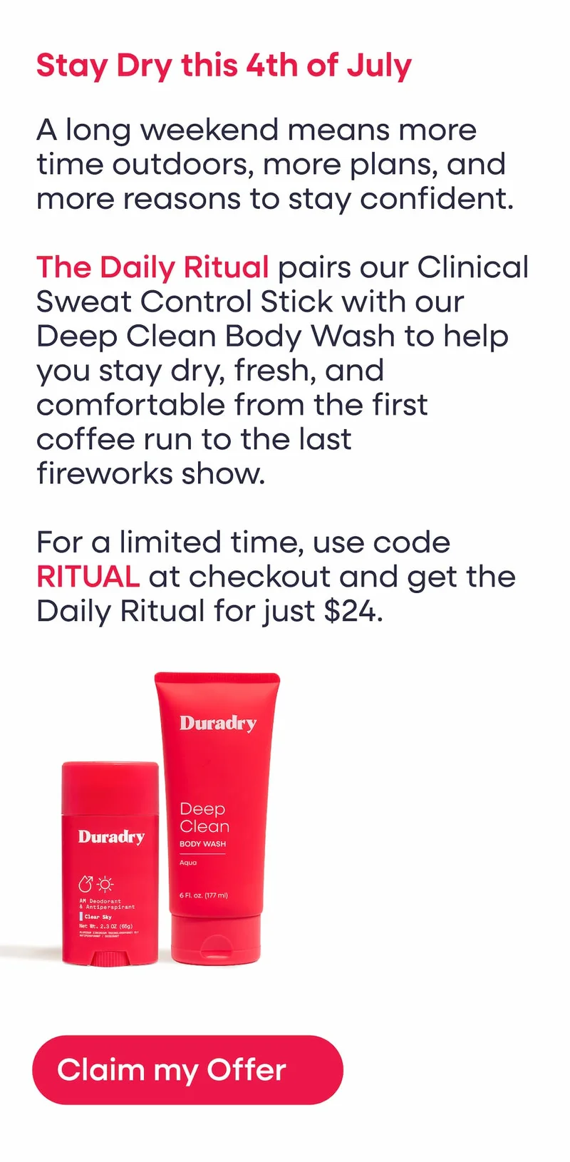 Stay Dry this 4th of July
