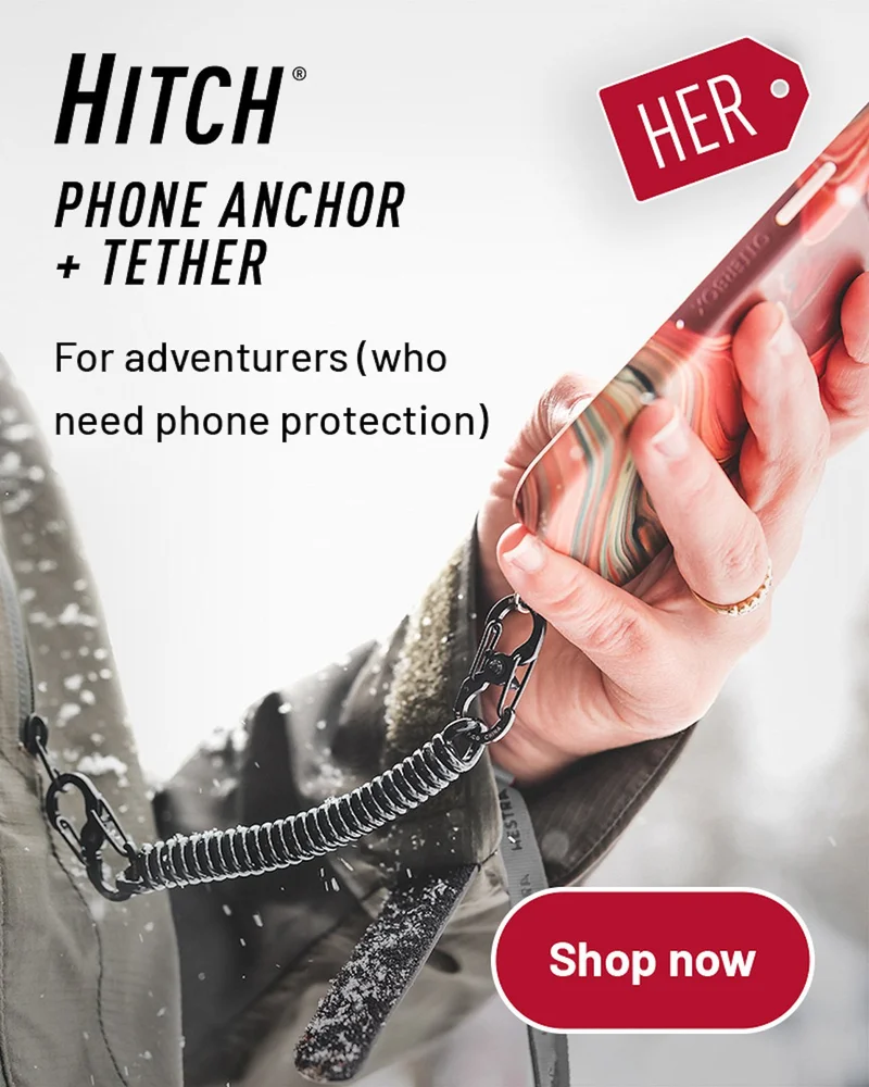 Hitch® Phone Anchor + Tether
