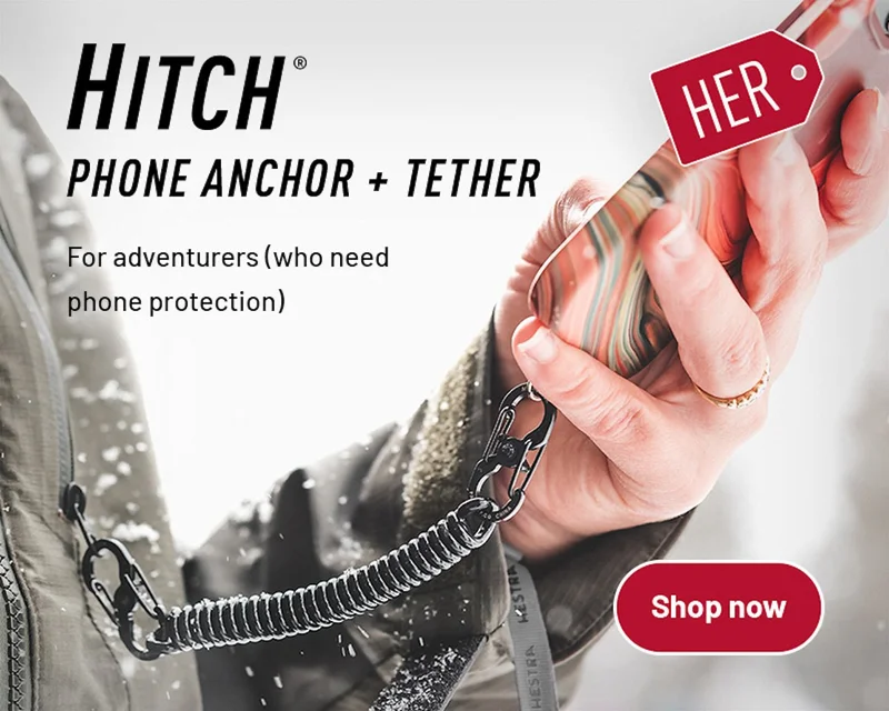 Hitch® Phone Anchor + Tether