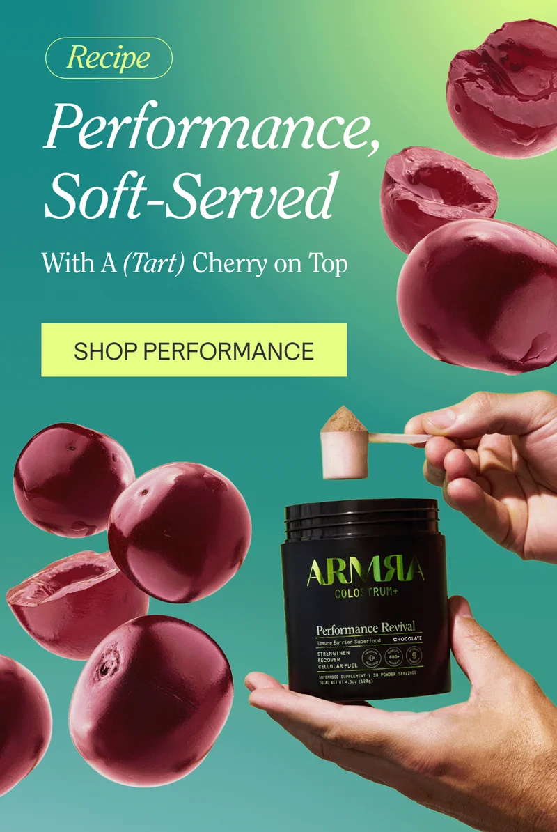 RECIPE: Performance, Soft-Served. With A (Tart)Cherry On Top